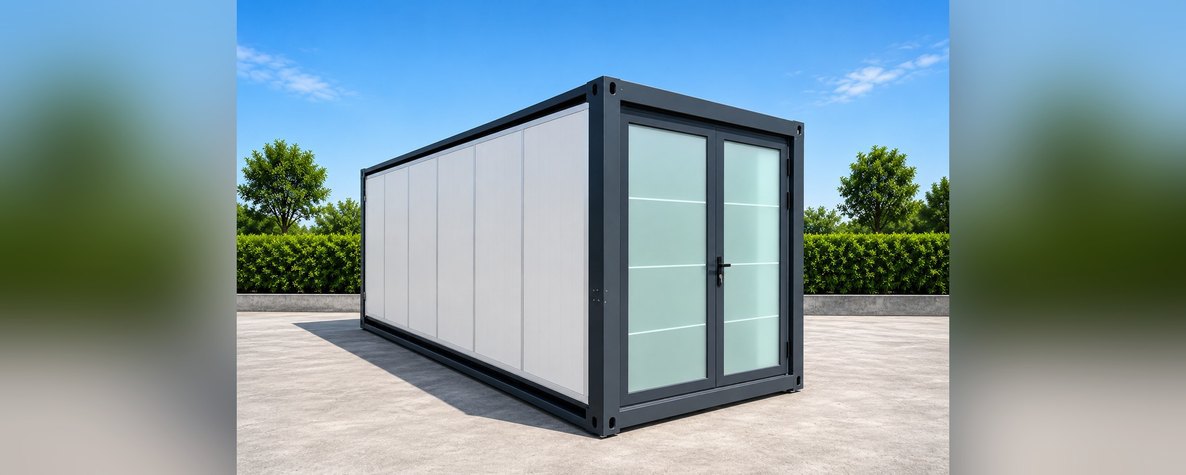 Expandable modular office cabin