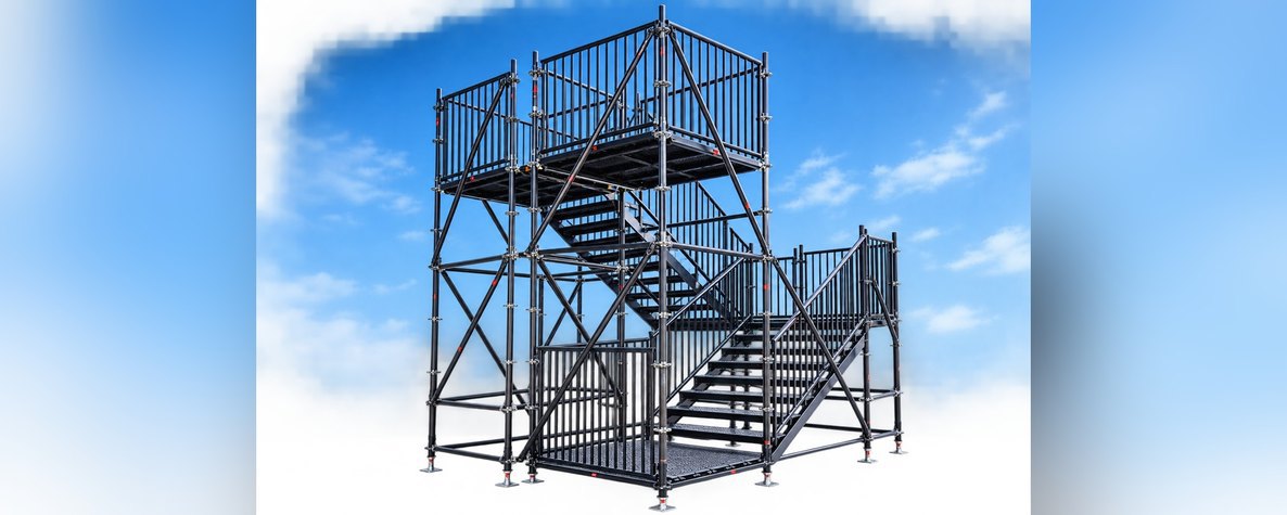 Modular staircase access tower